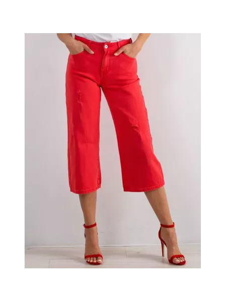 Spodnie jeans-JMP-SP-B102.32P-czerwony