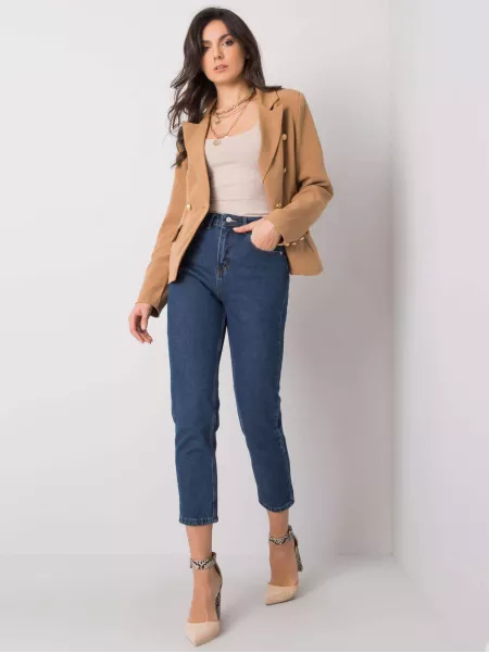 Spodnie jeans-318-SP-505.70P-ciemny niebieski