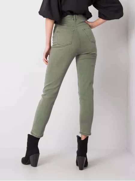 Spodnie jeans-319-SP-6056.43-khaki