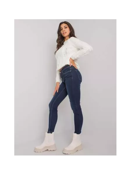 Spodnie jeans-D85035C62220D253-ciemny niebieski