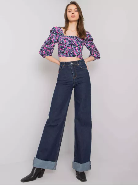 Spodnie jeans-MR-SP-1325.46P-ciemny niebieski