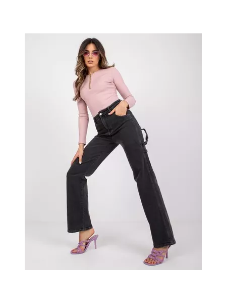 Spodnie jeans-MR-SP-356.42P-czarny