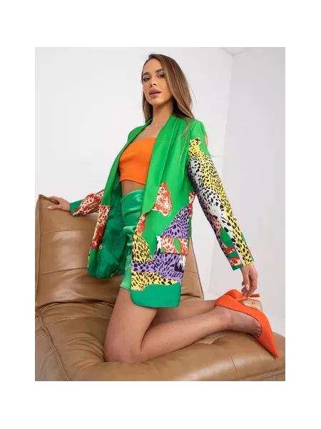 Marynarka-DHJ-MA-15765.33-zielony
