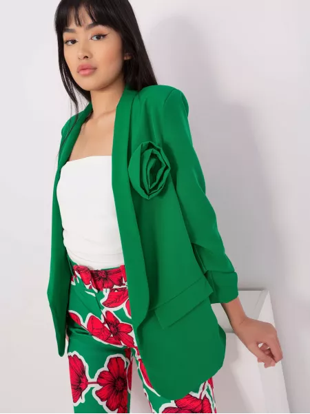 Marynarka-DHJ-MA-7173.10-zielony