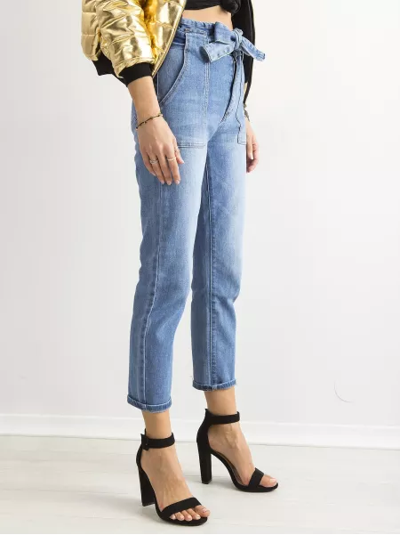 Spodnie jeans-JMP-SP-2255.76-niebieski