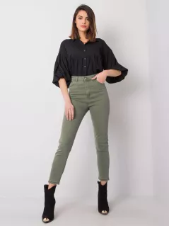 Spodnie jeans-319-SP-6056.43-khaki