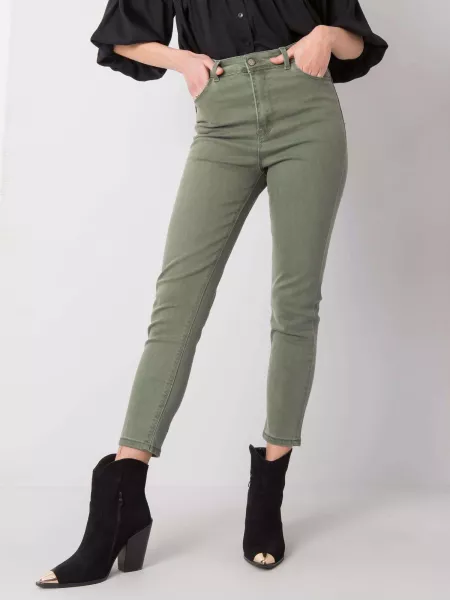 Spodnie jeans-319-SP-6056.43-khaki