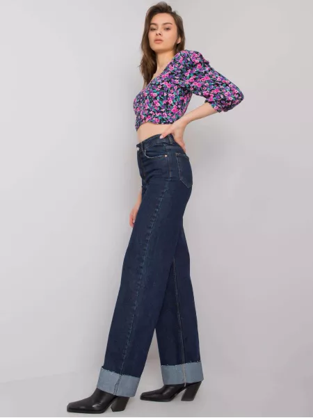 Spodnie jeans-MR-SP-1325.46P-ciemny niebieski