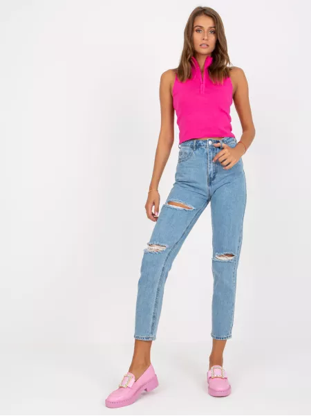 Spodnie jeans-EM-SP-RD1266.83-niebieski
