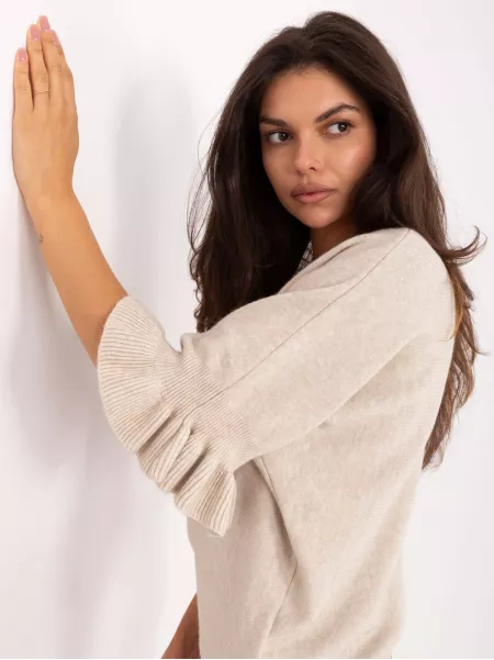 Sweter-IT-SW-99244.65-jasny beżowy