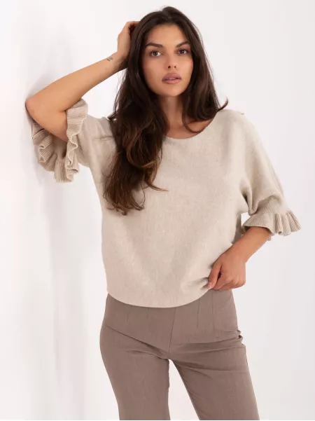 Sweter-IT-SW-99244.65-jasny beżowy