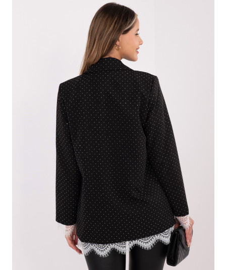 Marynarka-IT-MA-FL9916-2.12P-czarno-srebrny