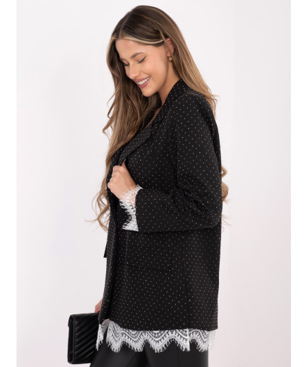 Marynarka-IT-MA-FL9916-2.12P-czarno-srebrny