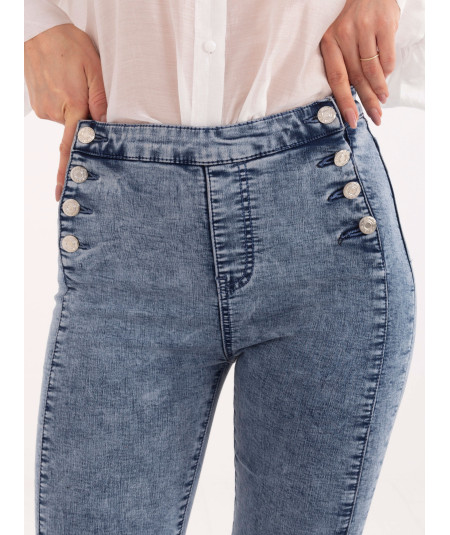 Spodnie jeans-NM-SP-M516.59P-niebieski