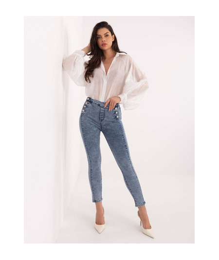 Spodnie jeans-NM-SP-M516.59P-niebieski
