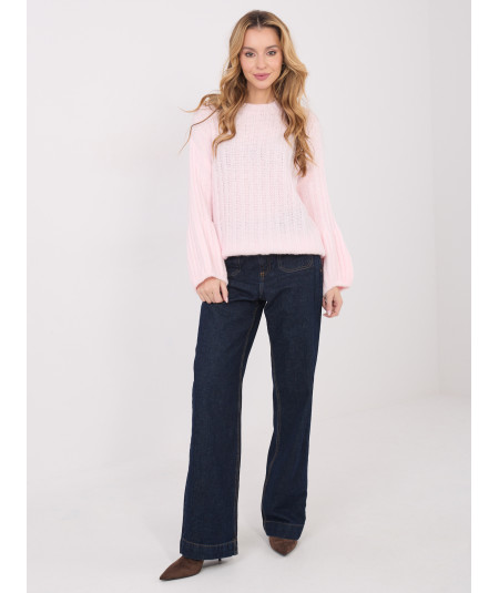 Sweter-MI-SW-1215.51-jasny różowy