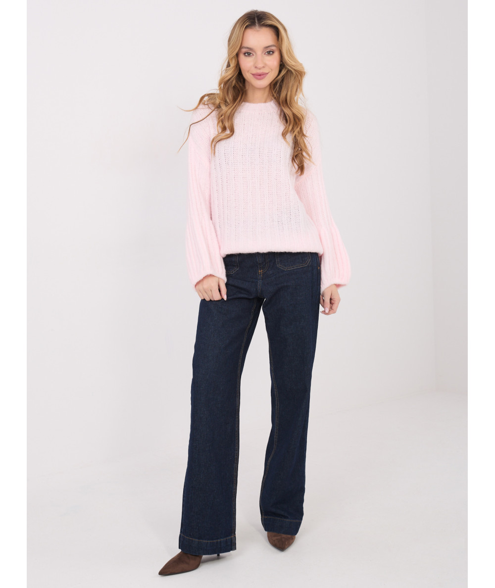 Sweter-MI-SW-1215.51-jasny różowy