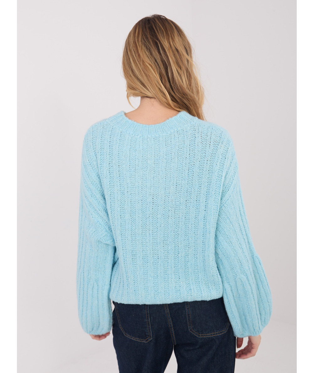 Sweter-MI-SW-1215.51-jasny niebieski