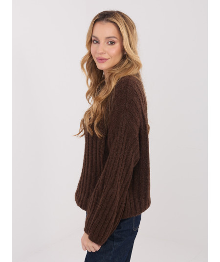 Sweter-MI-SW-1215.51-brązowy