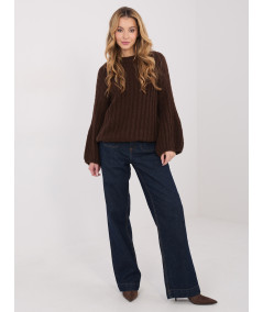 Sweter-MI-SW-1215.51-brązowy