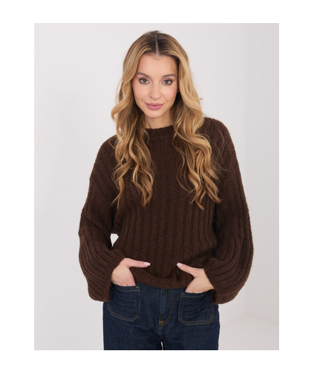 Sweter-MI-SW-1215.51-brązowy