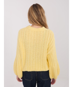 Sweter-MI-SW-1215.97-jasny żółty