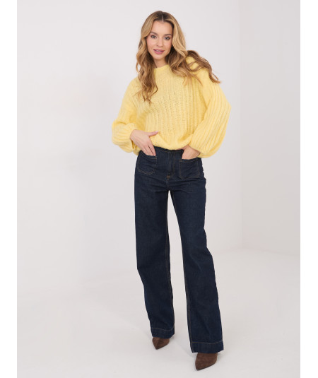 Sweter-MI-SW-1215.97-jasny żółty