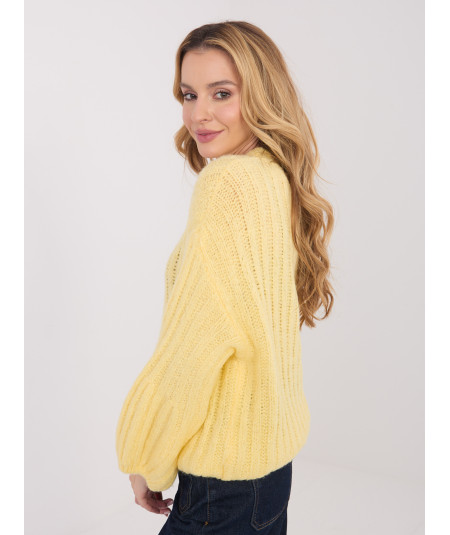 Sweter-MI-SW-1215.97-jasny żółty