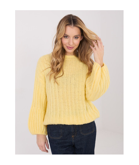 Sweter-MI-SW-1215.97-jasny żółty