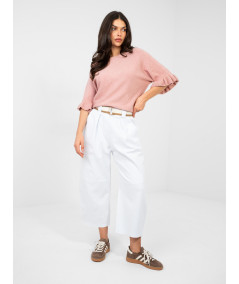Sweter-IT-SW-99244.65-ciemny różowy