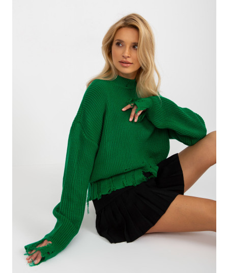 Sweter-LC-SW-0373.95P-zielony