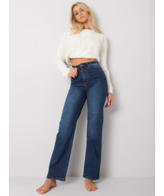Spodnie jeans-MR-SP-351.72P-granatowy