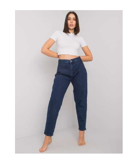 Spodnie jeans-MR-SP-263.65P-ciemny niebieski