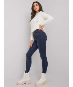 Spodnie jeans-D85035C62220D253-ciemny niebieski