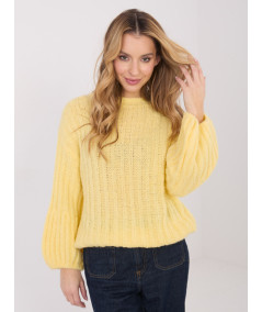 Sweter-MI-SW-1215.97-jasny żółty