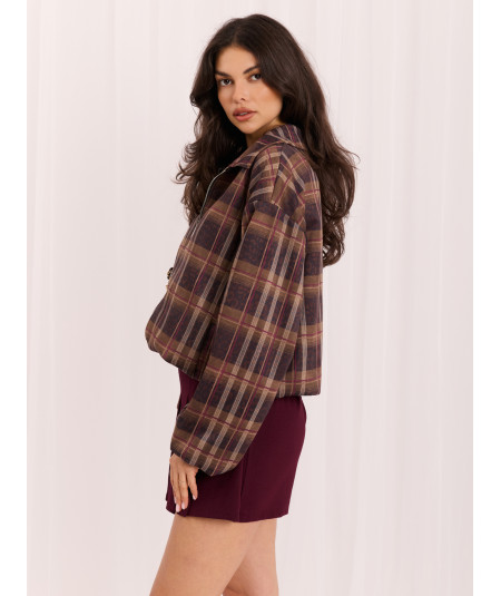 Kurtka-IT-KR-5773.23-czarno-beżowy