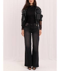 Spodnie jeans-D85094BA62673B165-czarny