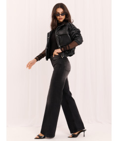 Spodnie jeans-D85094BA62673B165-czarny