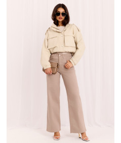 Spodnie jeans-D60140BA62672A1-ciemny bezowy