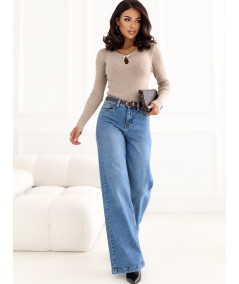 Spodnie jeans-D85094BA62673M330-niebieski