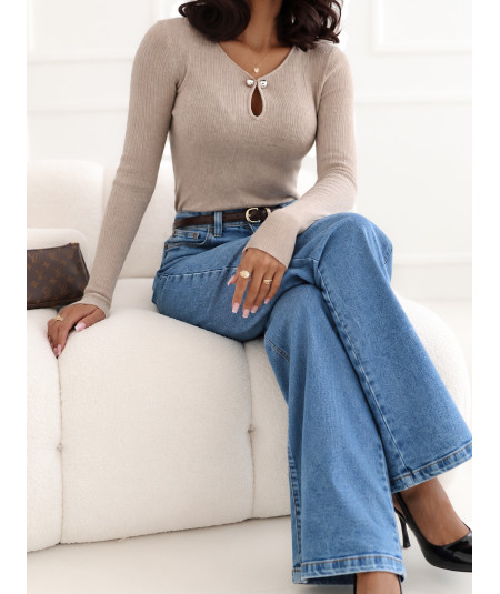 Spodnie jeans-D85094BA62673M330-niebieski