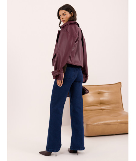 Spodnie jeans-D85094BA62673D315-ciemny niebieski