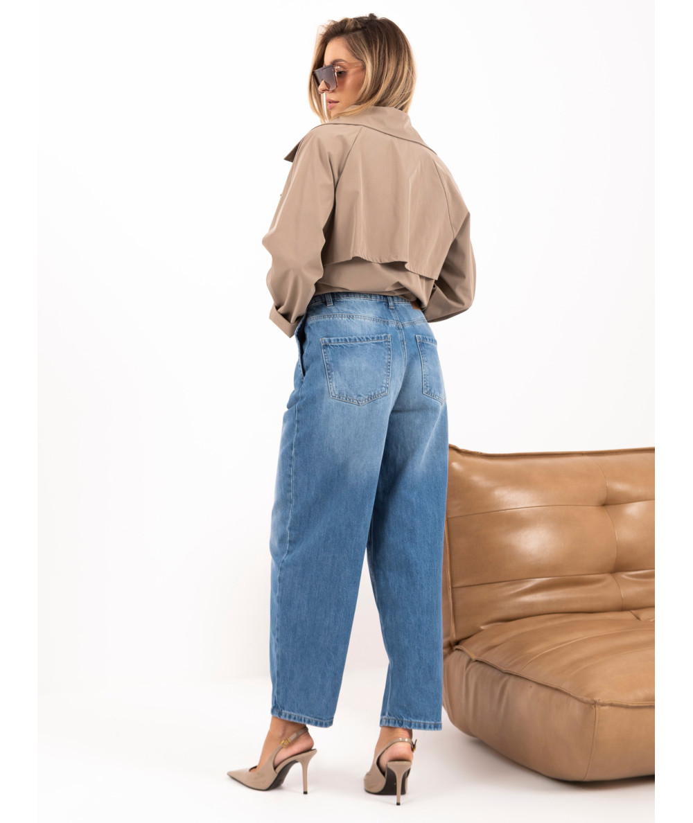 Spodnie jeans-D80044AH62683L233-jasny niebieski