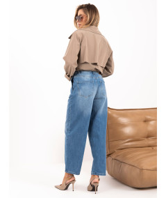 Spodnie jeans-D80044AH62683L233-jasny niebieski