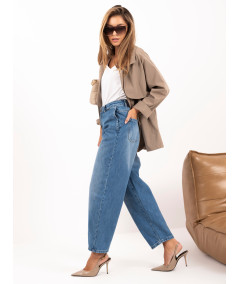 Spodnie jeans-D80044AH62683L233-jasny niebieski