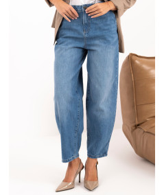 Spodnie jeans-D80044AH62683L233-jasny niebieski