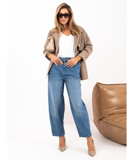 Spodnie jeans-D80044AH62683L233-jasny niebieski