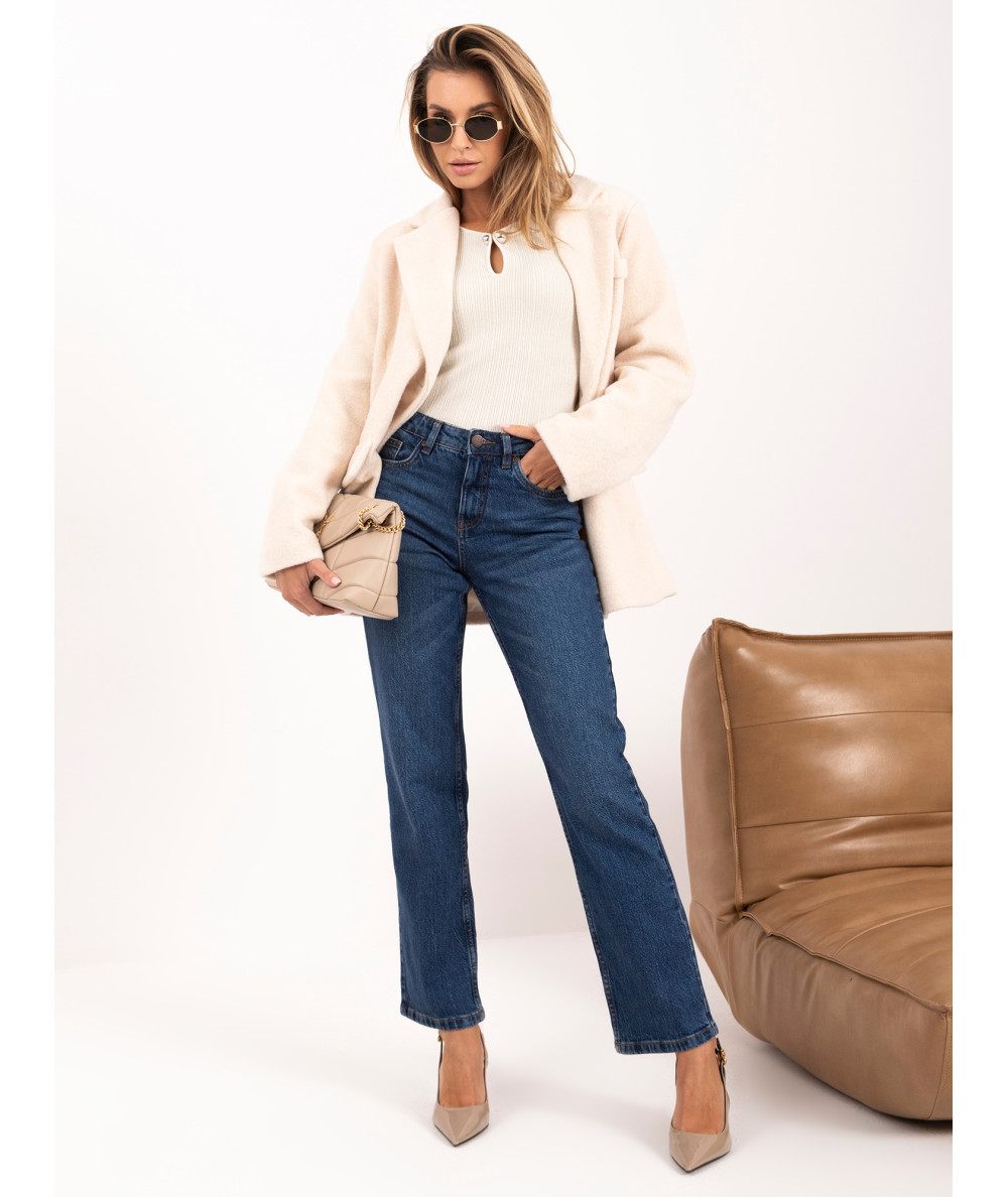 Spodnie jeans-D85096AH62682D319-ciemny niebieski