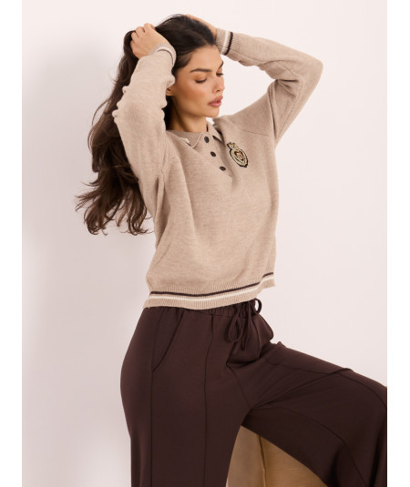 Sweter-PM-SW-J02.16-beżowy