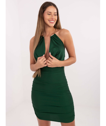 Sukienka-IT-SK-21857.21P-ciemny zielony